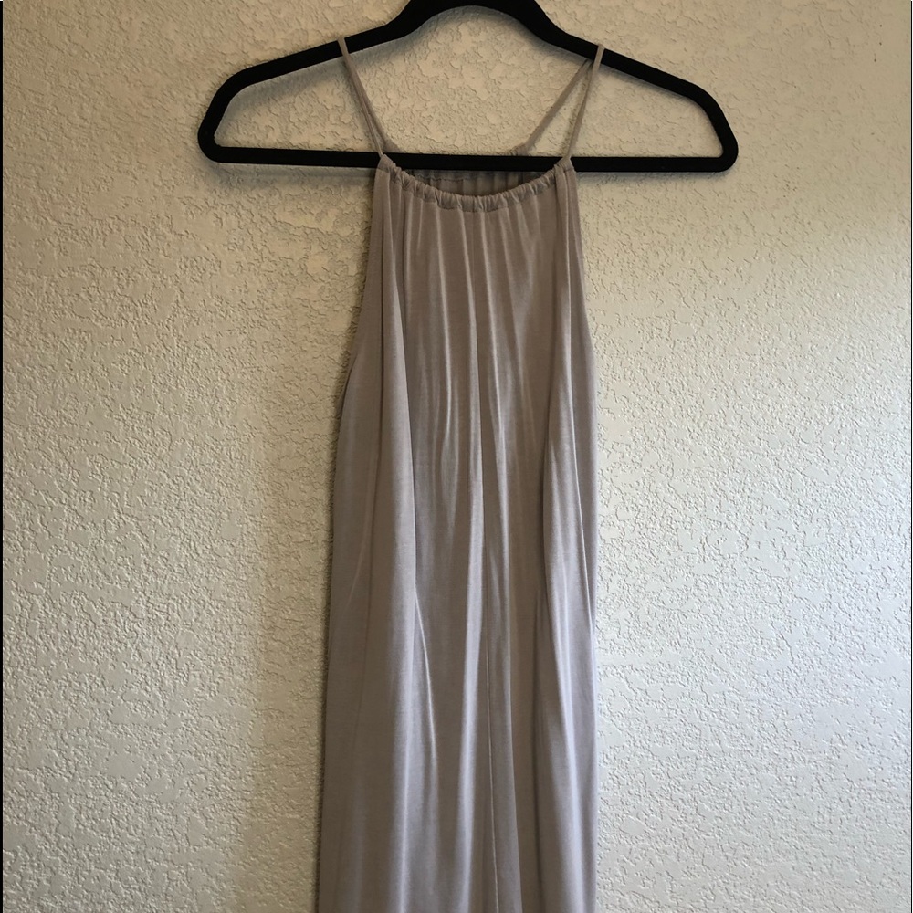 Spaghetti strap mini flowy dress